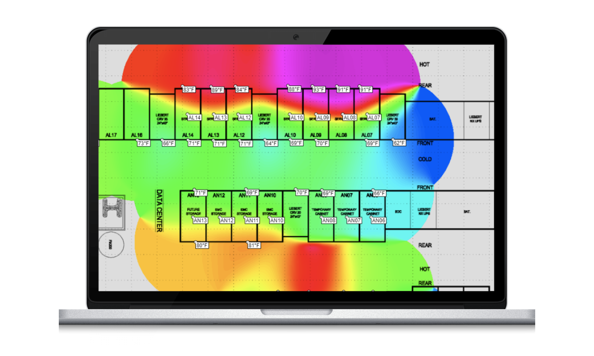 Live dc data center monitoring solutions